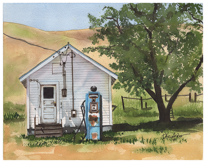 Gas Stop on Hwy 12