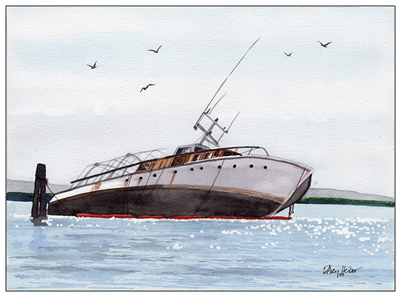 Aground